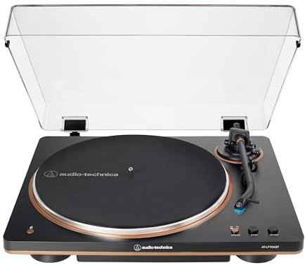 Audio-Technica AT-LP70XBT Fully Automatic Wireless Belt-Drive Turntable (Black/Bronze)