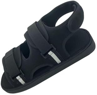 AMSLSIU Chaussure moulée professionnelle et conviviale pour botte moulée en plâtre d'orteil, chaussure post-opératoire sûre en plâtre, S