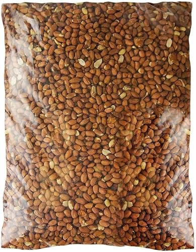 SQUAWK Whole Peanuts | Premium Quality Fresh Feed | Garden Wild Bird Nut Food | Natural Aflatoxin Free Mix | Protein Rich, High in Energy Mixture | Nutritious Vitamins and Essential Oils (5kg)
