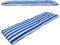 VIGIVISION Cojín Tumbona. Colchóneta para Tumbona Medidas 180x55X8cm. Azul