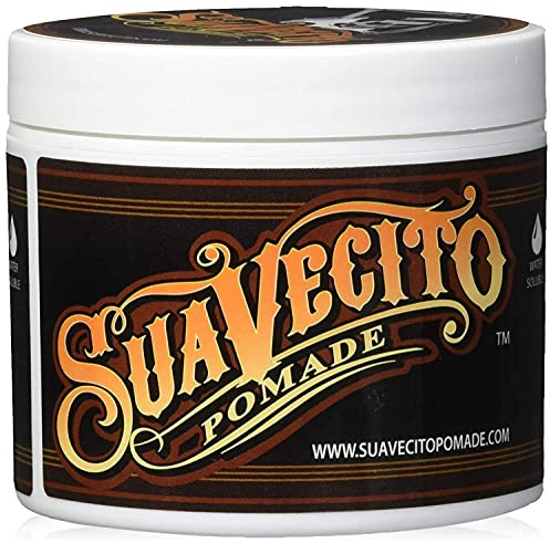 Suavecito Pomade Original Hold 5 oz, 1 Pack For Men - Medium Shine Water Based Flake Free Hair Gel - Easy To Wash Out - All Day For All Hairstyles
