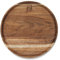 YANGQIHOME Plateau rond en bois d'acacia, 30 x 30 x 2 cm, naturel, brun, un grain unique, multifonctionnel, décoration et organisation, facile à nettoyer