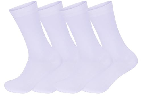 3 Pairs Men’s Cotton Rich Dress Socks 3 Pairs – Heavy Duty Work & Formal Suit Socks, Breathable Smart Design Multipack, Stretch Fit UK Size 6-11 (Cotton Rich, Durable & Comfortable)
