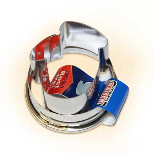 sopomarkt24 Ausstecher Premium Keks Ausstechform Ausstechformen Weihnachten, Plätzchen Ausstecher, Keksausstecher, Plätzchenausstecher, Edelstahl Handschuh Ø 4.5cm