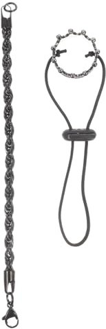 FONDOTIN Chamäleon Gecko Haustier-Dekoration Bartagamen-Hut Eidechsen-Halskette Festliche Foto-Requisite Reptilienbedarf