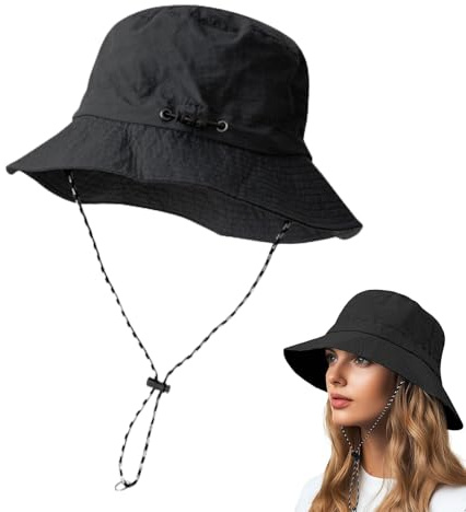 CALLYSONIC Safari - Cappello da pioggia da uomo, impermeabile, da donna, cappello da pescatore, cappello da pescatore, a, Taglia unica