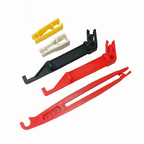 5 Pcs Mini Fuse Puller Set, 5 Sizes Plastic Automotive Fuse Extractor Tool for Car, Truck & Motorcycle – Compact, Insulated Replacement & Management Kit