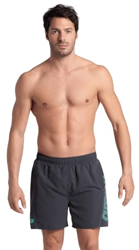 ARENA Herren Fundamentals Logo R Boxer Beach Shorts