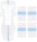 Niesel Protections Intimes Imperméables, 4X Protections Intimes Imperméables, Protections Hygiéniques en Silicone pour Sports Aquatiques, Piscine, Spa et Bain Extérieur