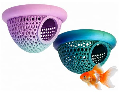 2 PCS Betta Hammock, Betta Fish Accessories, Creative Floating Fish Rest Cave, Suitable for Fish Tank Decoration, Fish Resting and Hiding Needs