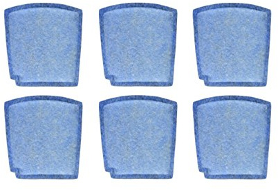 Nispira Carbon Filter Replacement 04234G Compatible with Hamilton Beach TrueAir Room Odor Eliminators 04384, 04386, 04532, 04532GM, 04530, 6 Packs