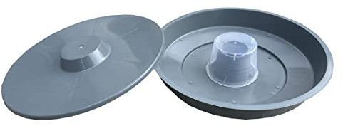 Futtertrog rund (4.0L) für Bienenbeuten Ablegerkasten Bienenfutter Imkerei