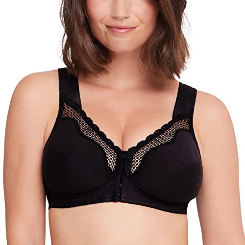 Bestform Women's Posture Control Full Coverage Bra, Black, 100 E