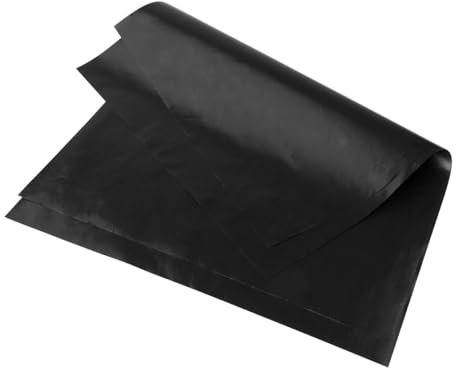Dr. Oetker Dauerbackfolie 2er Set, Folie mit Antihaft-Beschichtung, ohne Einfetten oder Besprühen, Mikrowellen- und spülmaschinengeeignet, (Farbe: schwarz), Menge: 1x 2er Set