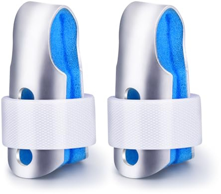 Sopito Finger Splint, 2 Pack Finger Brace for Joint Protection, Small Size