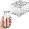 12x Milchflasche Glasflasche 250ml - kleine Glasflaschen zum Befüllen leere Flaschen zum Befüllen mit Schraubverschluss Smoothie Flasche Glas Weithalsflasche Milchbehälter