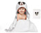 Disney Home Micky Maus Baby-Kapuzenhandtuch-Set bis 5 Jahre Weich & Saugfähig Oeko-Tex Zertifiziert, 2-teilig,Kapuzenhandtuch 80 x 80 cm, Waschlappen 15 x 20 cm