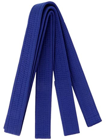 LOVIVER Taekwondo Gürtel Karate Kampfsport Aikido Doppelpack Gürtel, Blau