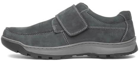 Hush Puppies Chaussures CasperMens Classic Touch Fermeture, Bleu Marine, 8 UK