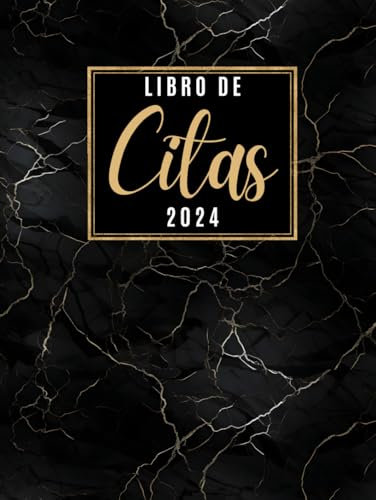 Libro de Citas 2024: Agenda para peluquería y estilistas, Planificador Horario de 7:00 a 22:30, día por página con fechas y horas, 4 Empleados ... | 12 meses, y Calendario de Mes Corriente A4