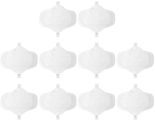 COLLBATH 10 Pezzi Assorbenti Mestruali Lavabili in Cotone Assorbenti Igienici Per Puerpera in Cotone