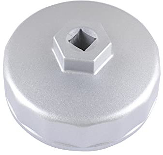 Wadoy Oil Filter Wrench 74mm, 14 Flute for 2.3L 2.5L Car Engine - Socket Remover Tool