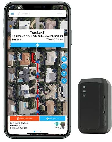 Optimus 3.0 GPS Tracker - 1 Month Battery - 4G LTE - for Vehicles and Assets – Real-Time GPS Tracking Device – Instant Alerts