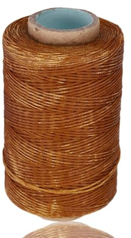 Filo per Cucire Cerato, 250m 150d Cordino Cuoio Filo Da Cucito per Pelle, Rilegature e Principianti, Lavori Fai Da Te(#3)