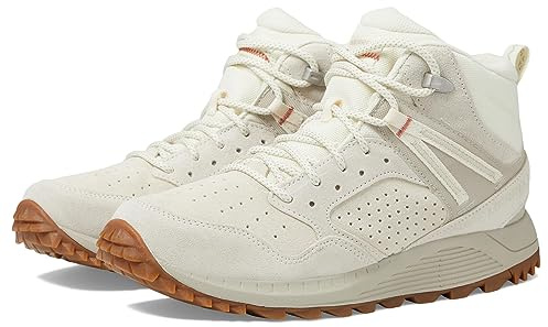 Merrell Women's Wildwood Mid Leather Waterproof, Off-white, 9