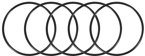 TA-VIGOR - Lot de 5 Joints Toriques en Nitrile (NBR) - 120 mm Ø Extérieur / 112 mm Ø Intérieur / 4 mm Épaisseur - Joints d'Étanchéité Métriques pour Tuyaux, Robinets, Automobile et Plomberie