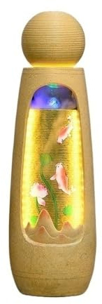 ZZlei2yu-12 Fontaine de Jardin Fontaine d'extérieur sur Pied avec lumières LED for Porche, terrasse, Jardin et arrière-Cour Cascade extérieur