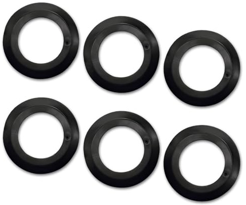 Sink Plug Rubber Seal, 6 Pcs Kitchen Sink Plug Basket Seal Replacement Rubber Washer Gasket for Basket Strainer 78 79 80 82 83MM