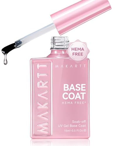 Makartt Hema-Free Base Coat Gel 15ml Easy Removal Beginner Set