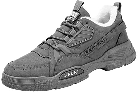 Generisch Chaussures d'hiver décontractées pour homme, vêtements de travail, chaussures de loisirs