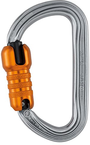 PETZL Unisex's Bm'D Carabiner, Grey, UNI
