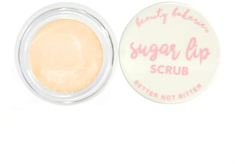 Beauty Bakerie Sugar Lip Scrub Exfoliator & Moisturizer, Lip Scrubber Exfoliator & Hydrator, Moisturizing Treatment Care & Plumper, Peach