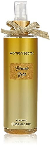 women'secret Body Mist Forever Gold Body Spray Brume Corporelle Parfumée pour Femme 250ml
