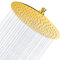 Ohotecy 12 Inch Showerhead Rainfall Round Stainless Steel Shower Head with Anti-Limescale Nozzles 30cm Number of Nozzles: 144
