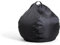 Avilia Sitzsack XXL, modern und vielseitig, Sitzsack für drinnen und draußen, weicher und bequemer Sitz zum Entspannen, ideal für Wohnzimmer, Schlafzimmer und Garten, 65 x 62 cm, Schwarz