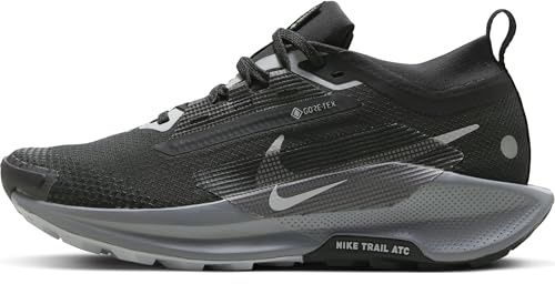 Nike Pegasus Trail 5 Gore-TEX Women's Waterproof Trail Running Shoes (FQ0912-001, Black/Cool Grey/Anthracite/Wolf Grey) Size 7