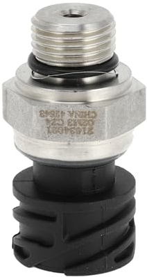 Hihaha Interruptor De Sensor De Presión De Aceite Del Motor No. 21634021 Para Volvo Penat Truck D12 D13 / Metal Duradero / 1 Pc Negro Tono Plateado