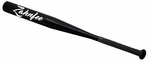 Baseballschläger Zahnfee in Schwarz aus Aluminium I Länge 65 cm Alu