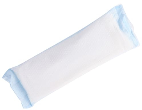 KAJNBN Sanitary Ice Pack Multi-Layers Cold Pad Postpartum Cooling Maxi Pad with Built-in Ice Bag Absorbent Cotton Non-Woven Fabric White for Postpartum Congestion Relief
