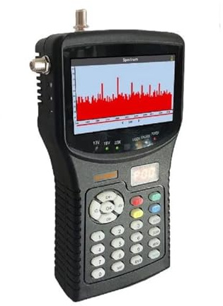 Buscador de satélite KPT-266ST DVB-S2, DVB-T2, DVB-C, H.265, análisis Espectro del Receptor TV satelital HD vs. V8 Finder2 Pro2