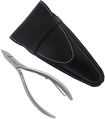 Tronchese Professionale in Acciaio Inox per Unghie Incarnite con Custodia in Pelle - Tenartis Professional