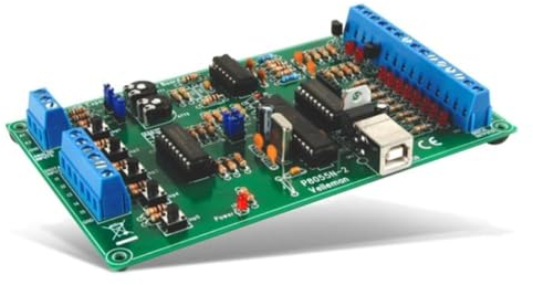 Whadda Lötbausatz, DIY, USB Experimentier-Schnittstellenkarte, kompatibel mit Windows