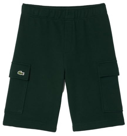 Lacoste Short Noir Garçon Cotton Noir 6 Ans