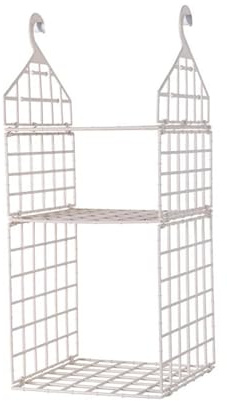 USOHJZ Klädförvaring, garderob, hängförvaring, skåp, galgar, handväskehållare, klädorganisation, omklädningssystem, skåp för skåp (beige)