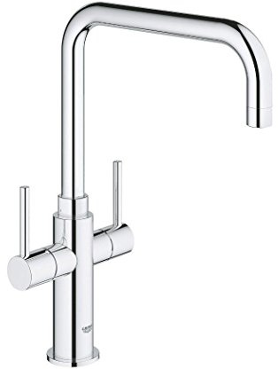 Grohe Ambi Cosmopolitan Chrome Kitchen Monobloc Kitchen Tap