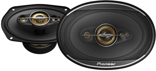PIONEER TS-A6991FH, 5-Way Car Audio Coaxial Speakers, Full Range, Clear Sound Quality, Easy Installation and Enhanced Bass Response, Oval Basket Speakers